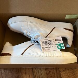 NWT Men's Steve Madden P-Coopr White Casual Sneakers Shoes - 9.5